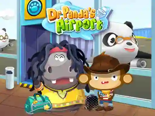Dr.Panda's Airport – kostenloses Online-Spiel