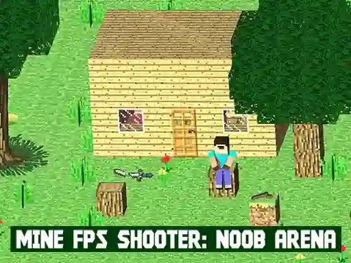 Mine FPS Shooter: Noob Arena – kostenloses Online-Spiel