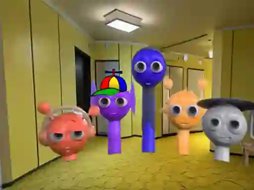 Sprunki Backroom Terrors Skibidi Toilet – kostenloses Online-Spiel