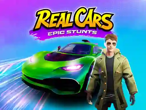 Real Cars Epic Stunts – kostenloses Online-Spiel
