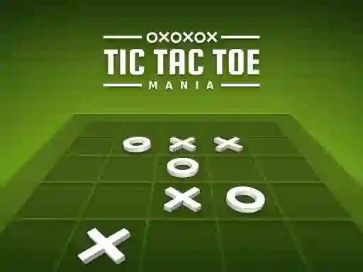 Tic tac toe mania – kostenloses Online-Spiel