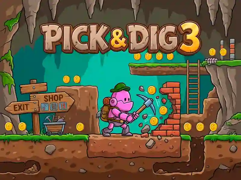 Pick & Dig 3 – kostenloses Online-Spiel