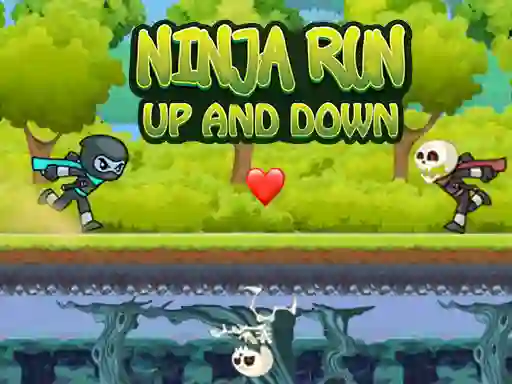 Ninja Run Up And Down – kostenloses Online-Spiel