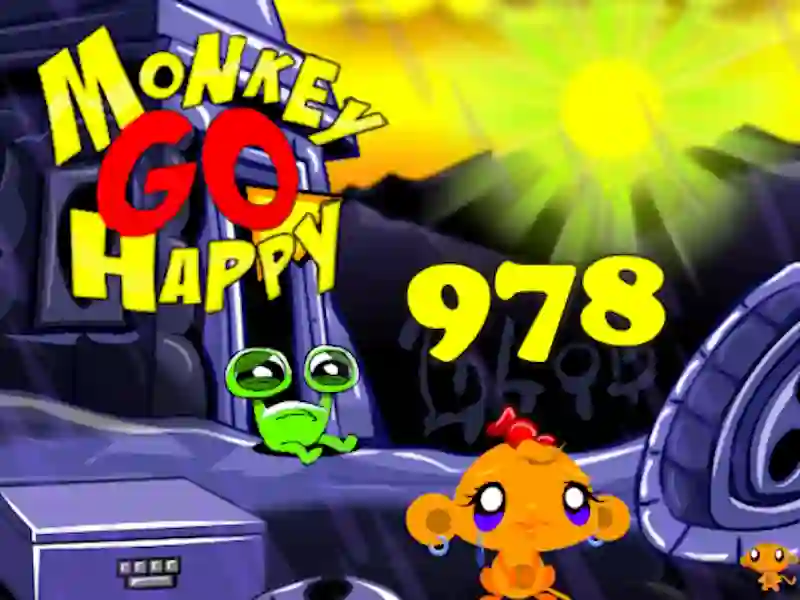 Monkey Go Happy 978 – kostenloses Online-Spiel