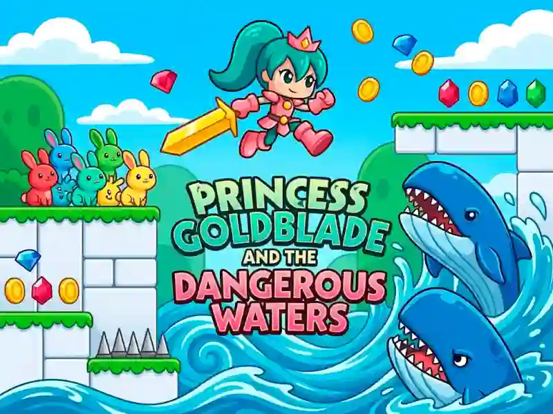 Princess Goldblade and the Dangerous Waters – kostenloses Online-Spiel