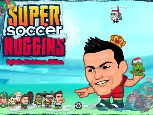 Super Soccer Noggins Xmas Edition – kostenloses Online-Spiel