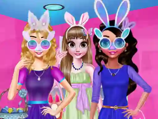 Funny Easter Girls – kostenloses Online-Spiel