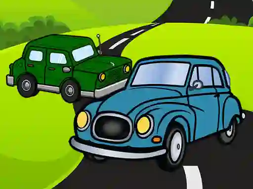 Cartoon Car Jigsaw – kostenloses Online-Spiel