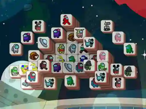 Among Mahjong Tiles – kostenloses Online-Spiel