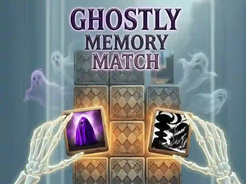 Ghosts Memory Match – kostenloses Online-Spiel