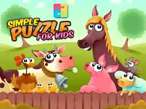 Simple Puzzle For Kids – kostenloses Online-Spiel