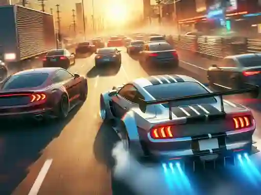 Crazy City Race – kostenloses Online-Spiel
