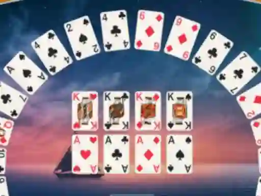 Crescent Solitaire – kostenloses Online-Spiel