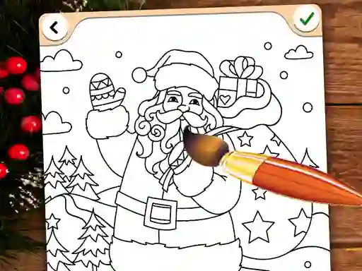 Christmas Coloring Game – kostenloses Online-Spiel