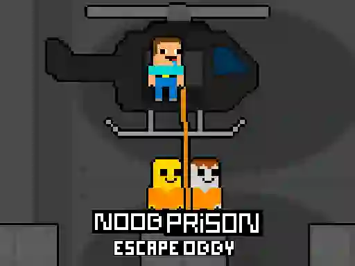 Noob Prison Escape Obby – kostenloses Online-Spiel