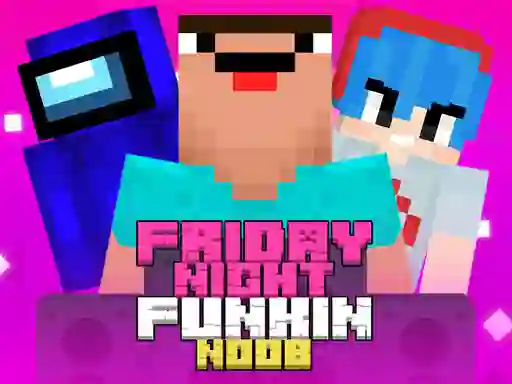Friday Night Funkin Vs Noobs – kostenloses Online-Spiel