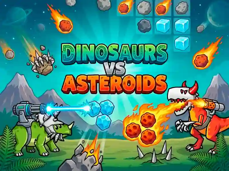 Dinosaurs vs Asteroids – kostenloses Online-Spiel