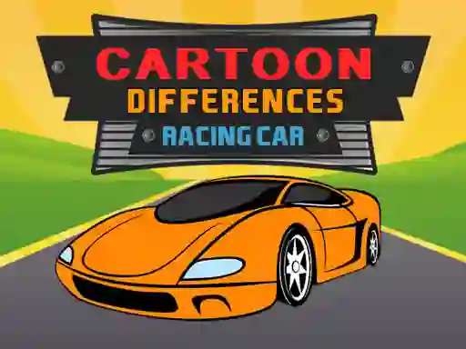 Cartoon Racing: Car Differences – kostenloses Online-Spiel