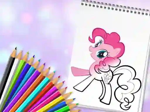 Cute Pony Coloring Book – kostenloses Online-Spiel