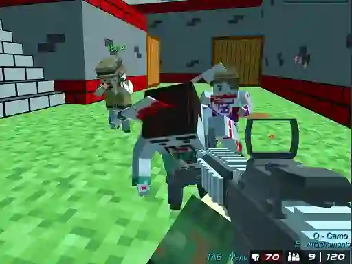 Blocky Wars Advanced Combat Swat – kostenloses Online-Spiel