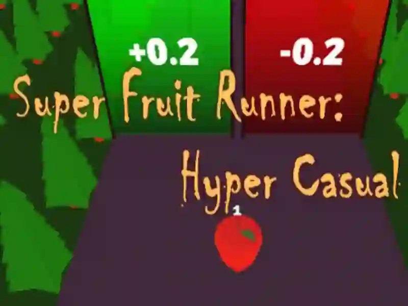 Super Fruit Runner: Hyper Casual – kostenloses Online-Spiel