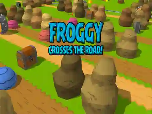 Froggy Crosses The Road! – kostenloses Online-Spiel