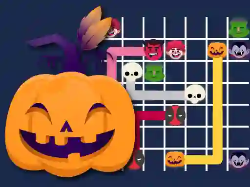 Connect The Halloween – kostenloses Online-Spiel