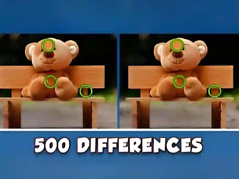 Find 500 Differences – kostenloses Online-Spiel