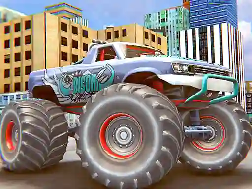 Monster Truck Stunt Driving Simulation – kostenloses Online-Spiel