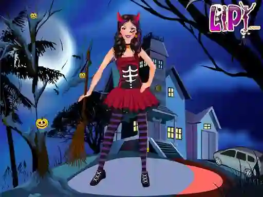 Halloween Doll Party Fashion – kostenloses Online-Spiel