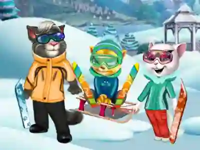 Cats Winter Fun – kostenloses Online-Spiel
