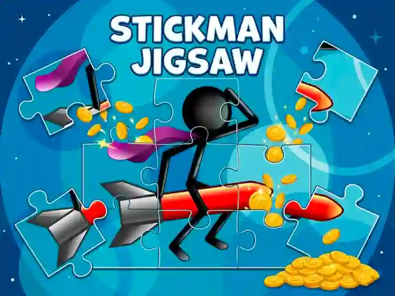 Stickman Jigsaw – kostenloses Online-Spiel