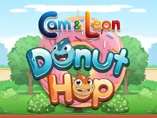 Cam and Leon: Donut Hop – kostenloses Online-Spiel