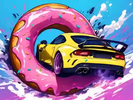 Roof Car Stunt – kostenloses Online-Spiel