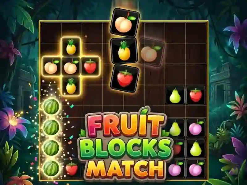 Fruit Blocks Match – kostenloses Online-Spiel