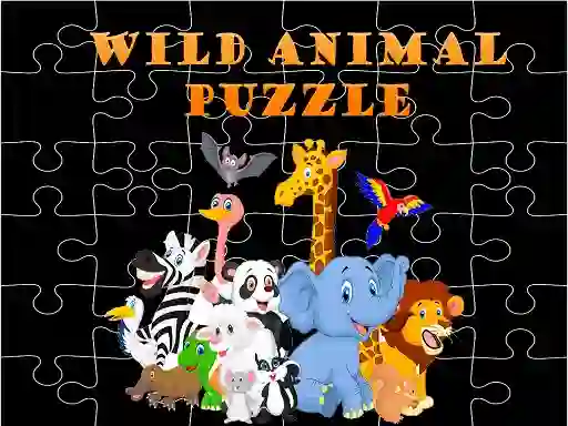 Wild Animals Puzzle – kostenloses Online-Spiel