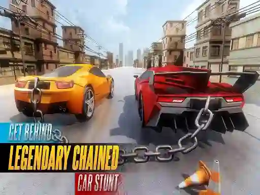 Chained Car Stunts Race Mega Ramp – kostenloses Online-Spiel