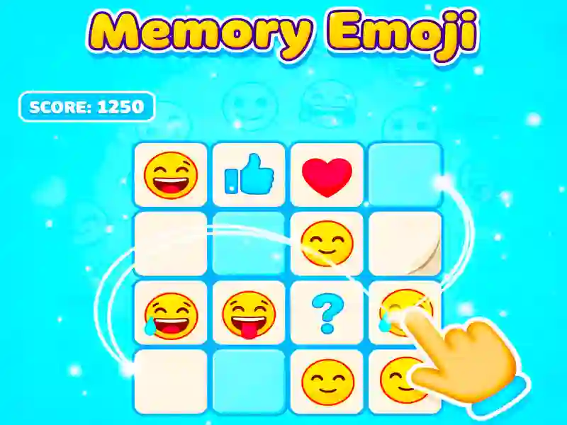 Memory Emoji – kostenloses Online-Spiel
