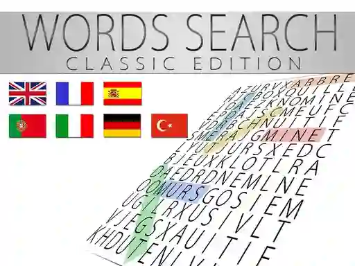 Words Search Classic Edition – kostenloses Online-Spiel