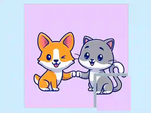 Cats and Dogs Puzzle – kostenloses Online-Spiel