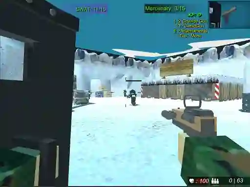 Blocky Combat Swat 2 – kostenloses Online-Spiel