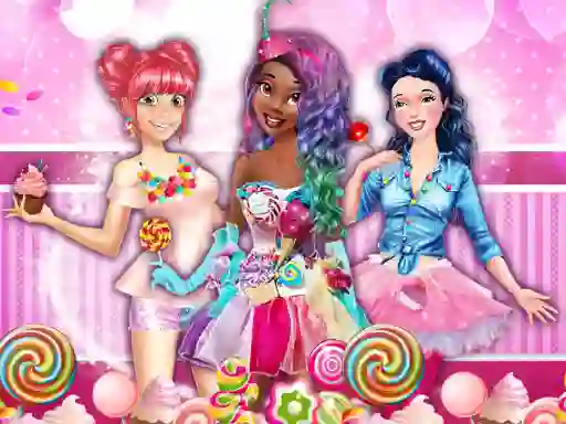 Sweet Party With Princesses – kostenloses Online-Spiel