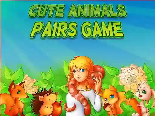 Cute Animals Pairs Game – kostenloses Online-Spiel