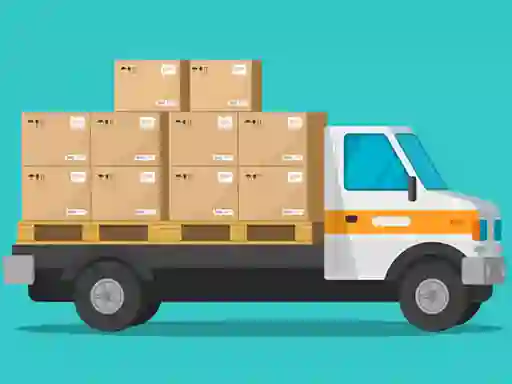 Food and Delivery Trucks Jigsaw – kostenloses Online-Spiel