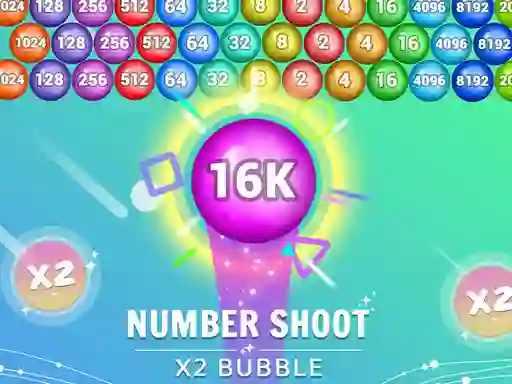 Number Shoot x 2 bubble – kostenloses Online-Spiel