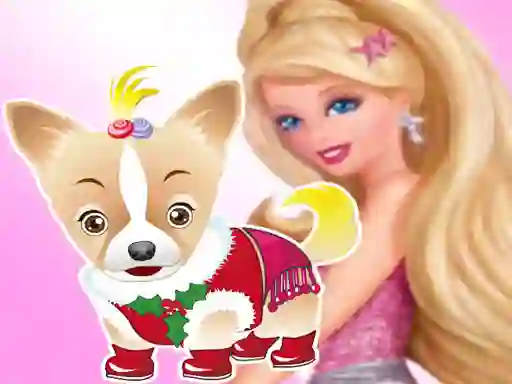 Barbie's Dog Dressup – kostenloses Online-Spiel