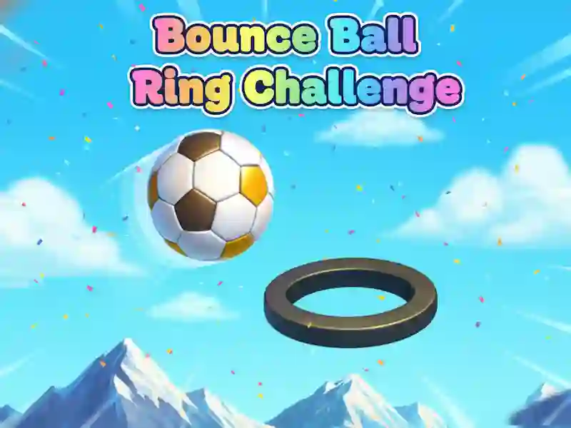 Bounce Ball Ring Challenge – kostenloses Online-Spiel