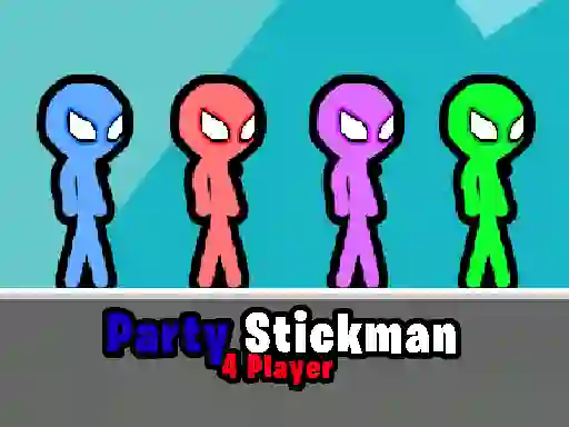 Party Stickman 4 Player – kostenloses Online-Spiel