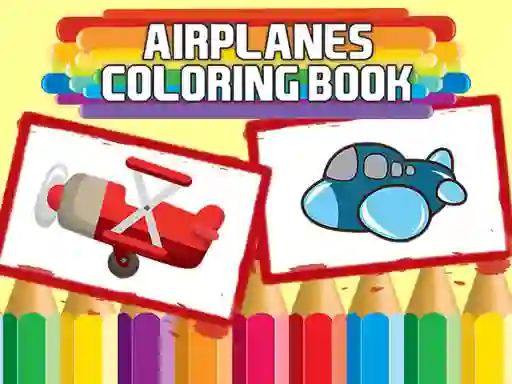 Airplanes Coloring Book – kostenloses Online-Spiel