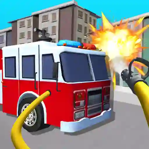 Fire Truck Driving Simulator – kostenloses Online-Spiel